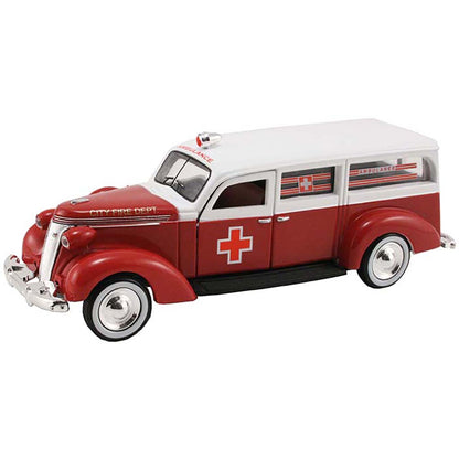 1937 Studebaker Ambulance (Red/White)