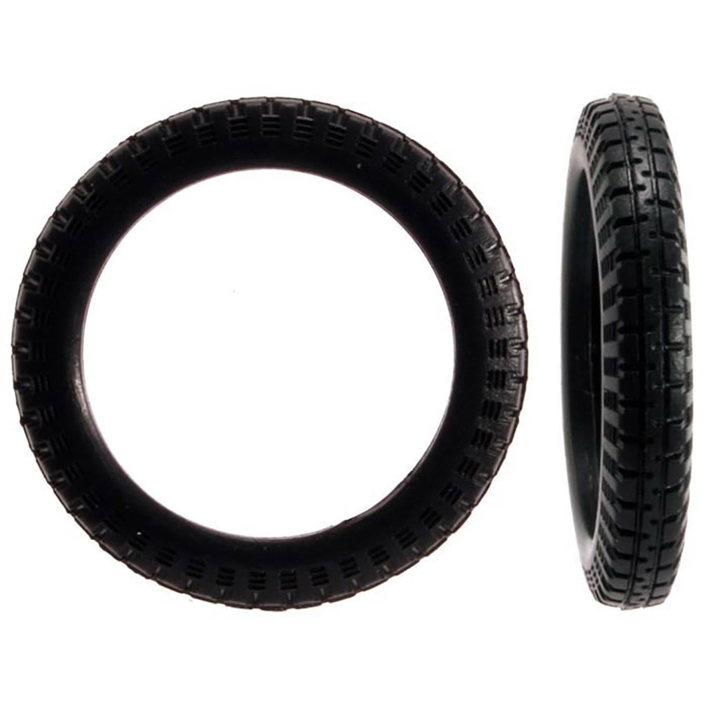 1:43 Scale Truck Tires - Vintage / Narrow (16) (3mm x 22mm)