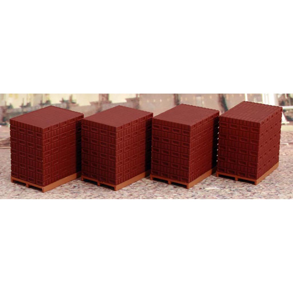 Brick Pallets (4) (Red)