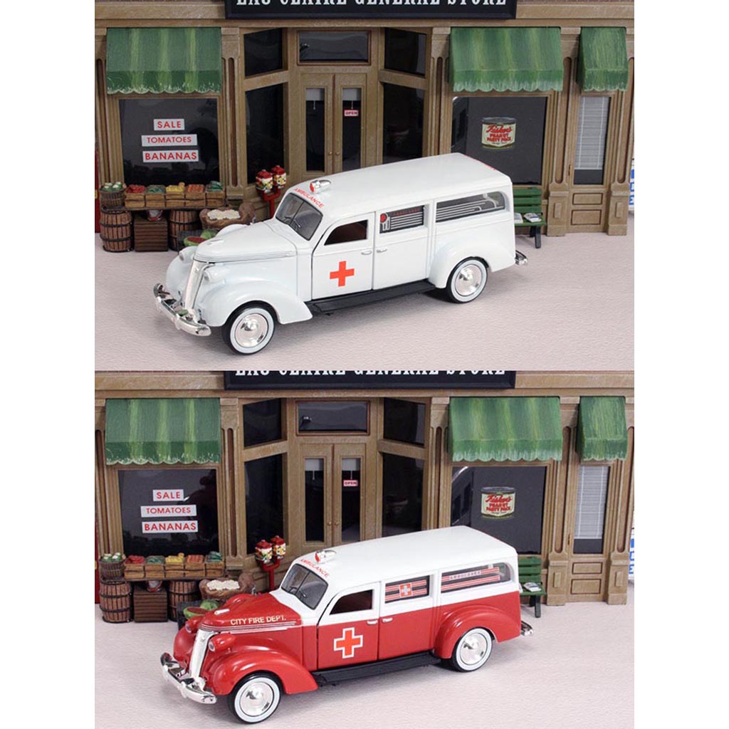 1937 Studebaker Ambulance (Set of 2)