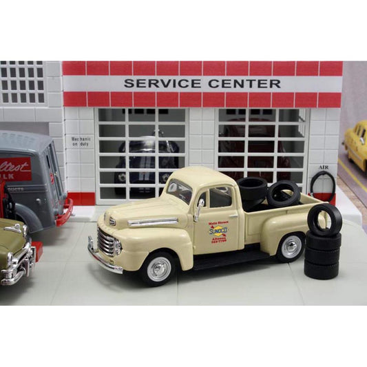 1948 Ford F1 Pickup "Sunoco" w/Tire Load