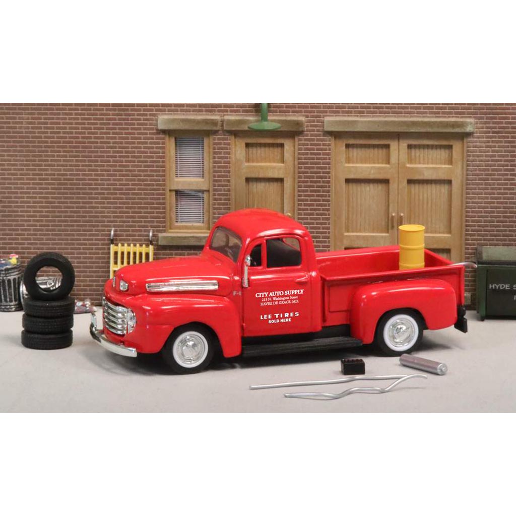 1948 Ford F1 Pickup "City Auto Supply - Lee Tires" w/Accessories