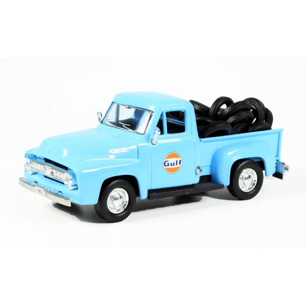 1953 Ford F-100 Pickup "Gulf Oil" w/Tire Load