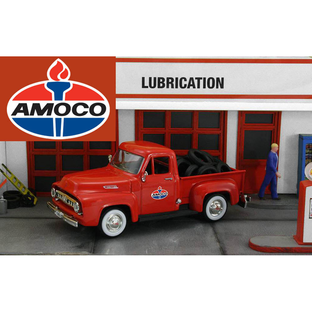 1953 Ford F-100 Pickup "Amoco" w/Tire Load