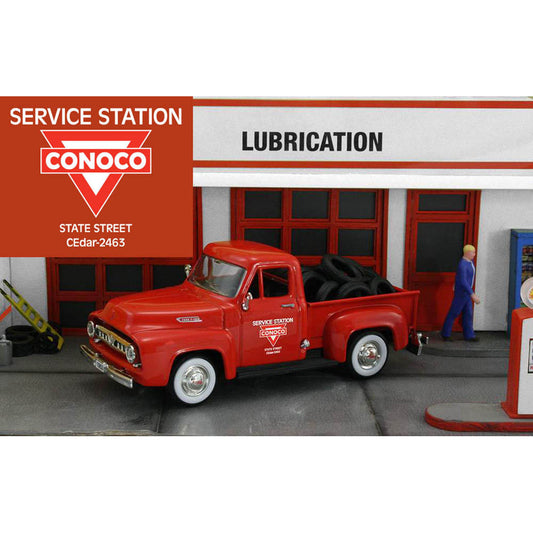 1953 Ford F-100 Pickup "Conoco" w/Tire Load