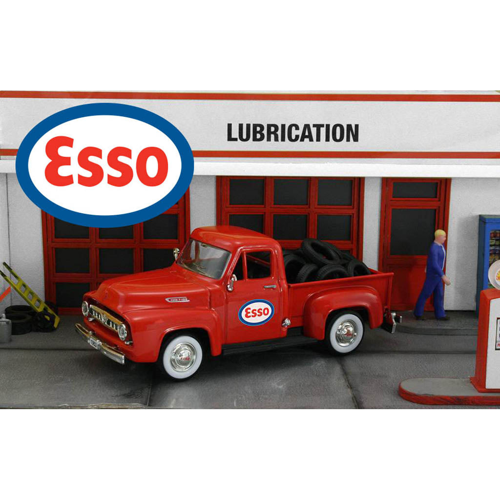 1953 Ford F-100 Pickup "Esso" w/Tire Load