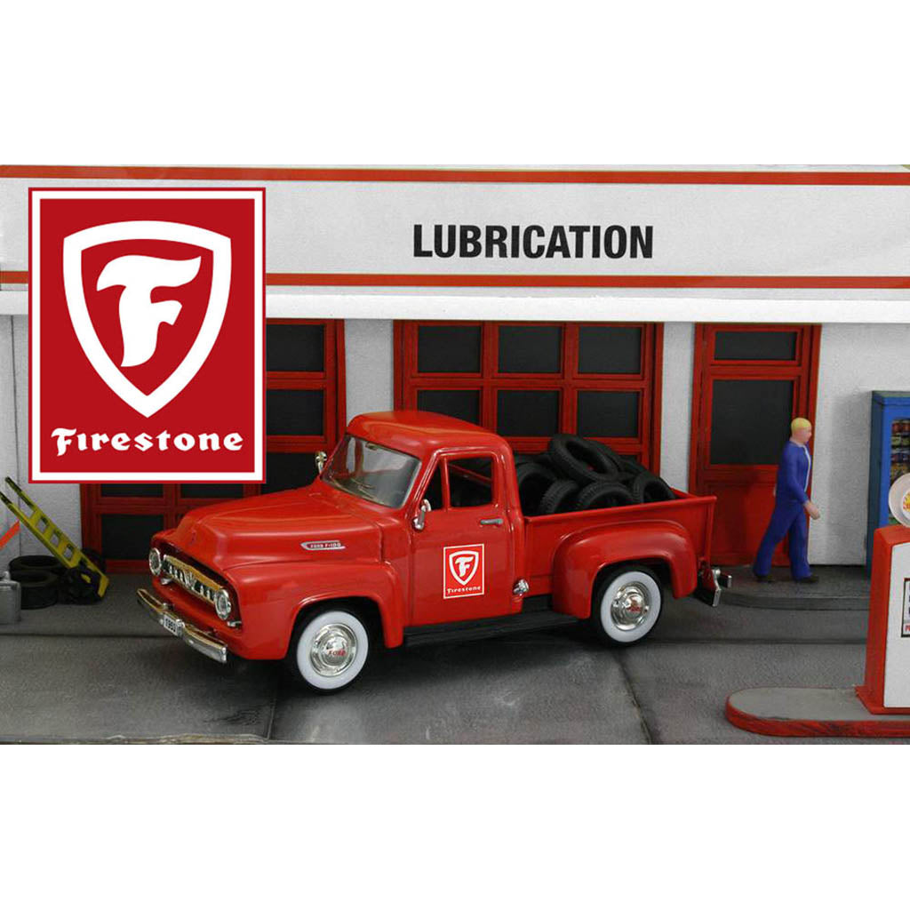 1953 Ford F-100 Pickup "Firestone" w/Tire Load