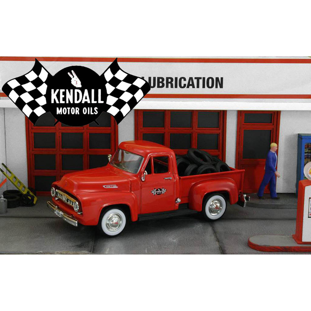 1953 Ford F-100 Pickup "Kendall Motor Oil" w/Tire Load