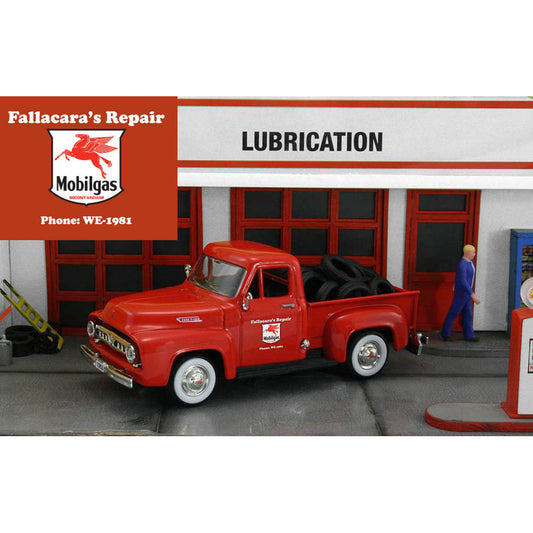 1953 Ford F-100 Pickup "Mobilgas" w/Tire Load