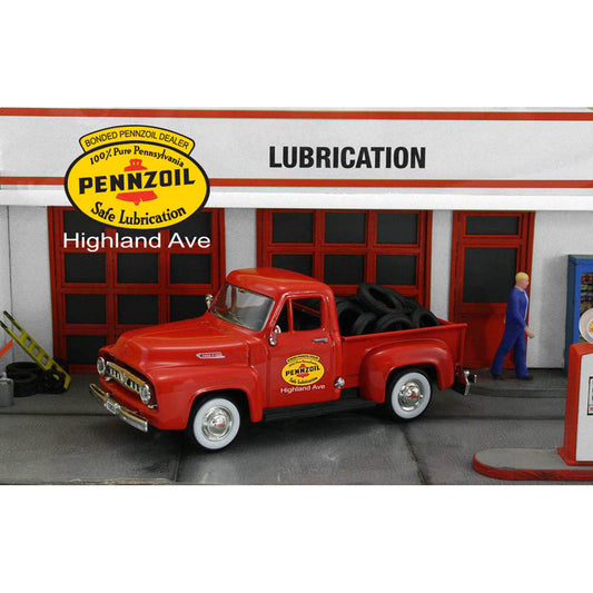 1953 Ford F-100 Pickup "Pennzoil" w/Tire Load