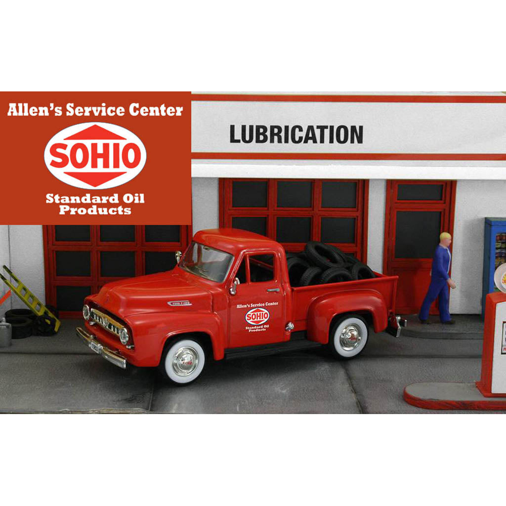 1953 Ford F-100 Pickup "Sohio" w/Tire Load