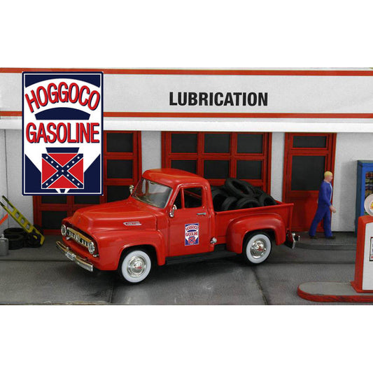 1953 Ford F-100 Pickup "Hoggoco Gasoline" w/Tire Load