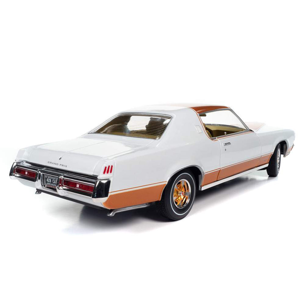 1969 Pontiac Grand Prix "Royal Bobcat" (Cameo White/Firefrost Gold)