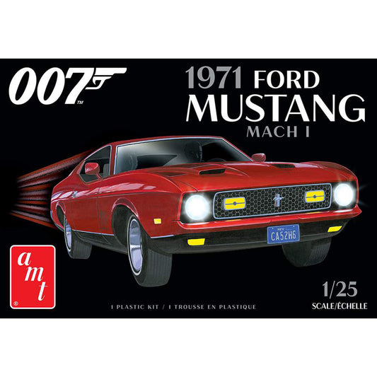 1971 Ford Mustang Mach 1 "James Bond - 007" "Diamonds are Forever" - Model Kit