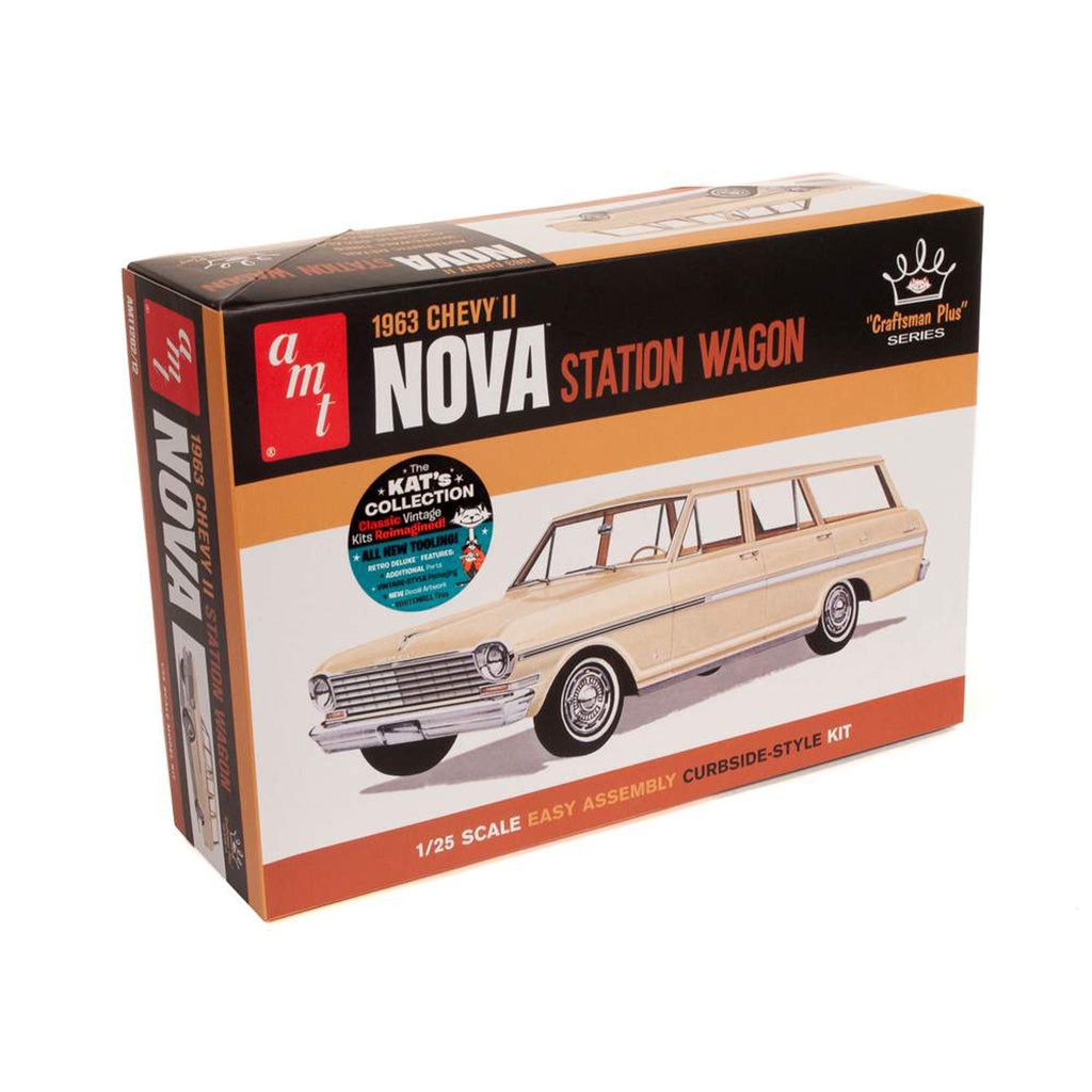 1963 Chevy II Nova Station Wagon "Craftsman Plus Series" (Model Kit)