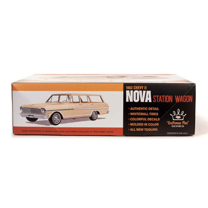 1963 Chevy II Nova Station Wagon "Craftsman Plus Series" (Model Kit)