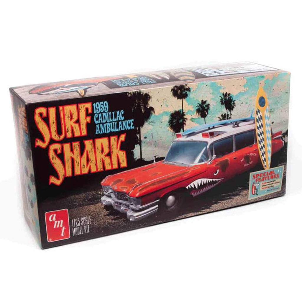 1959 Cadillac Ambulance "Surf Shark" (Model Kit)