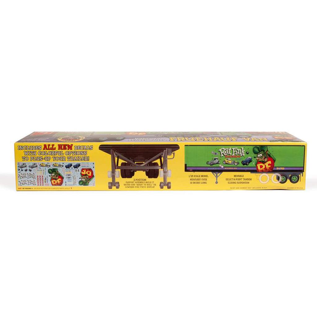 Fruehauf 40' Dry Van Trailer "Rat Fink" (Model Kit)