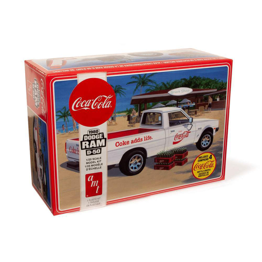 1980 Dodge Ram D-50 Pickup Truck "Coca-Cola" (Model Kit)