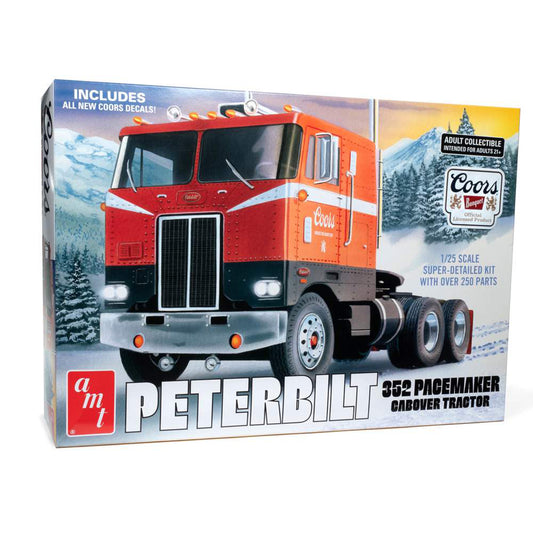 Peterbilt 352 Pacemaker COE Tractor "Coors Beer" (Model Kit)