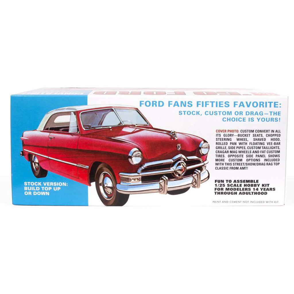 1950 Ford 2-Door Convertible Street Rod (Model Kit)