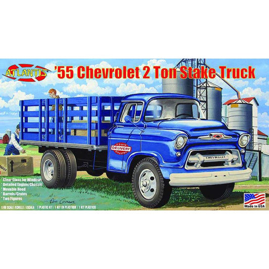 1955 Chevrolet 2-Ton Stake Bed (Model Kit)