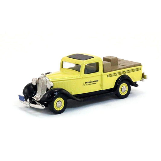 1935 Dodge Pickup Truck (Yellow) "Braslia Press"