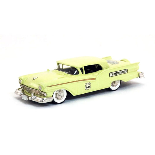 1957 Ford Fairlane Skyliner "Historic Route 66" (Yellow)