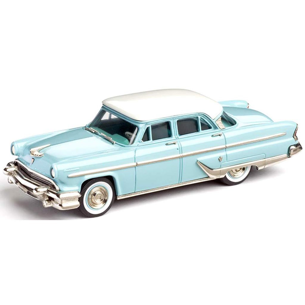 1955 Lincoln Capri Sedan (Turquoise/White)