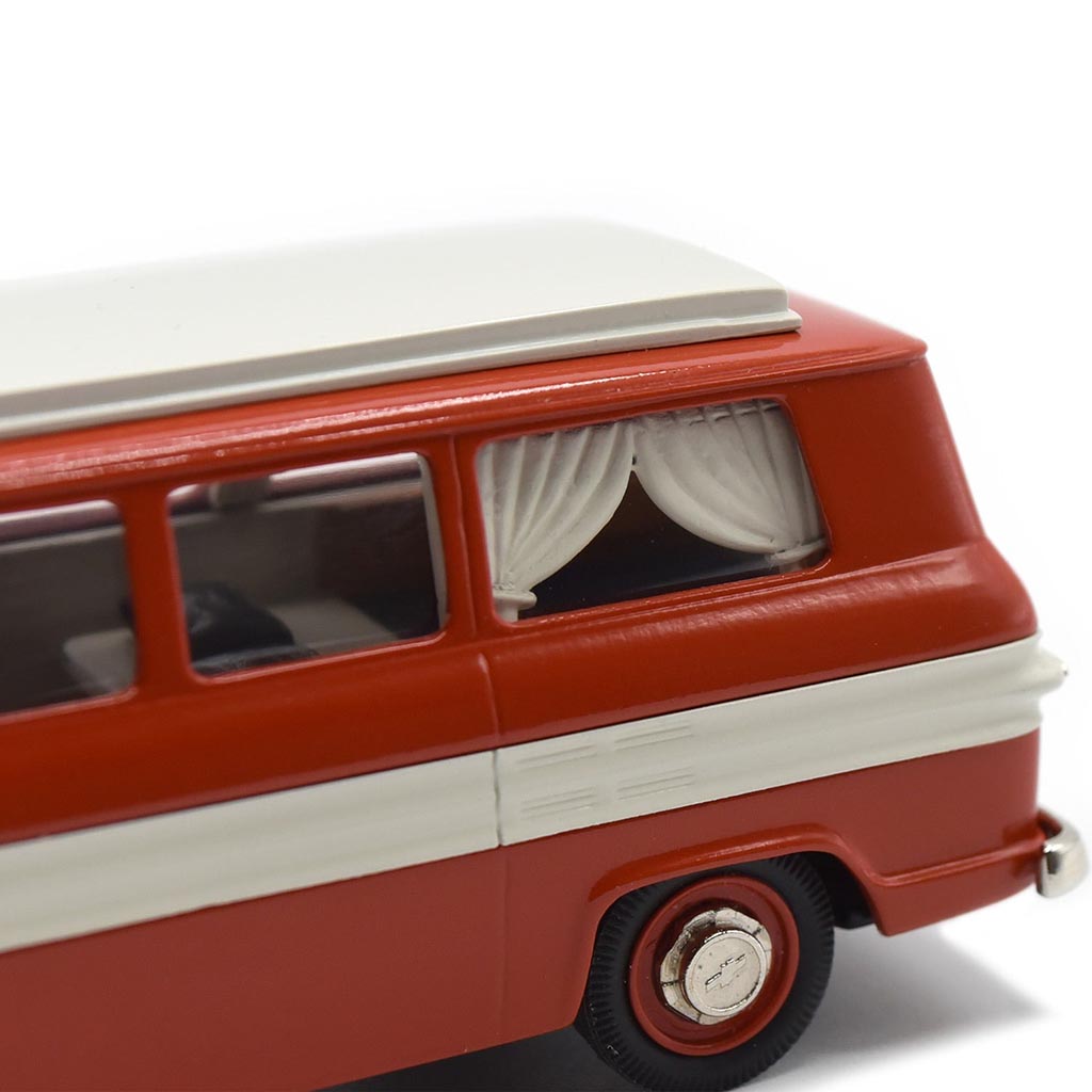 1962 Chevy Corvair Greenbriar Camper Van (Cardinal Red)