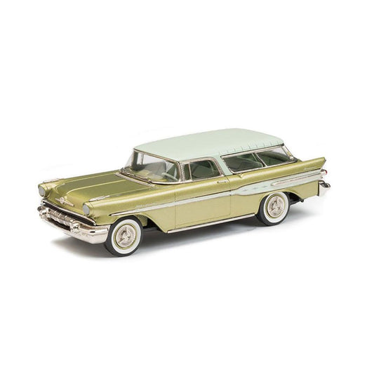 1957 Pontiac Safari Station Wagon (Seacrest Green/Limefire Green)