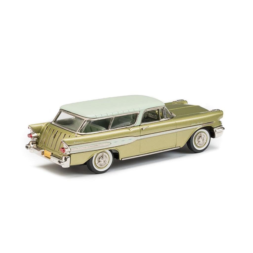 1957 Pontiac Safari Station Wagon (Seacrest Green/Limefire Green)