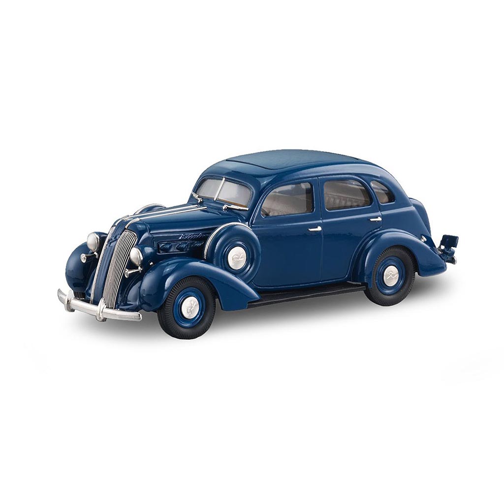 1937 Graham Supercharged 116 4-Door Sedan (Freedom Blue)