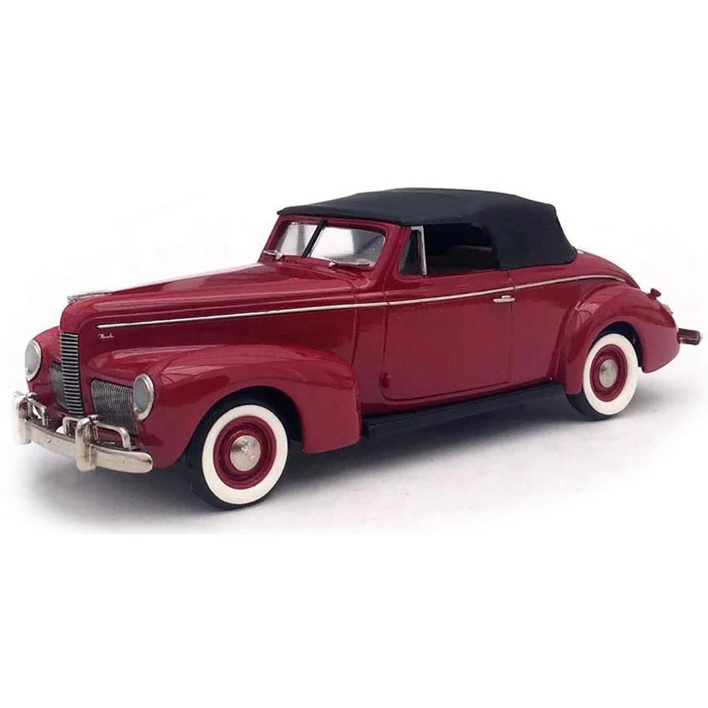 1940 Nash Ambassador Eight Convertible (Romany Red/Black)