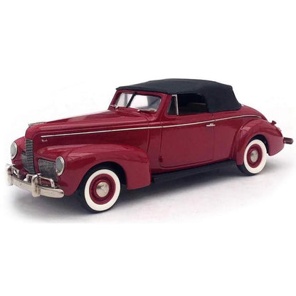 1940 Nash Ambassador Eight Convertible (Romany Red/Black)