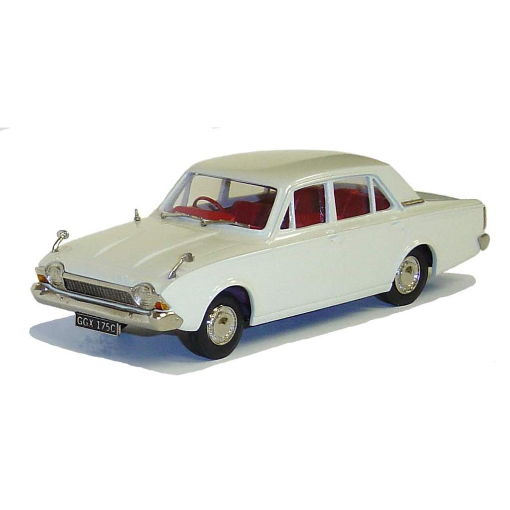 1961 Ford Corsair 4-Door Sedan (Ermine White)