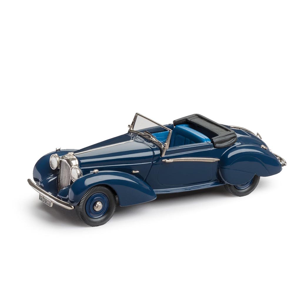 1939 Lagonda V12 Rapide Drop Head Coupe (Top Down) (Navy Blue)