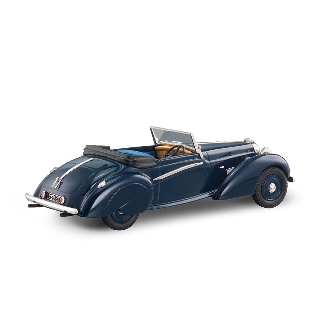 1939 Lagonda V12 Rapide Drop Head Coupe (Top Down) (Navy Blue)