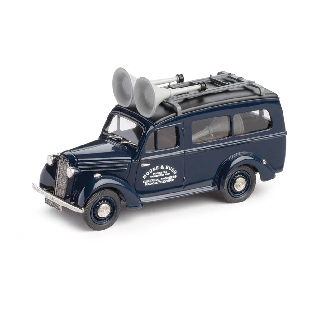 1947 Bedford Utilecon "Moore & Bush" Loudspeaker Van (Dark Blue)