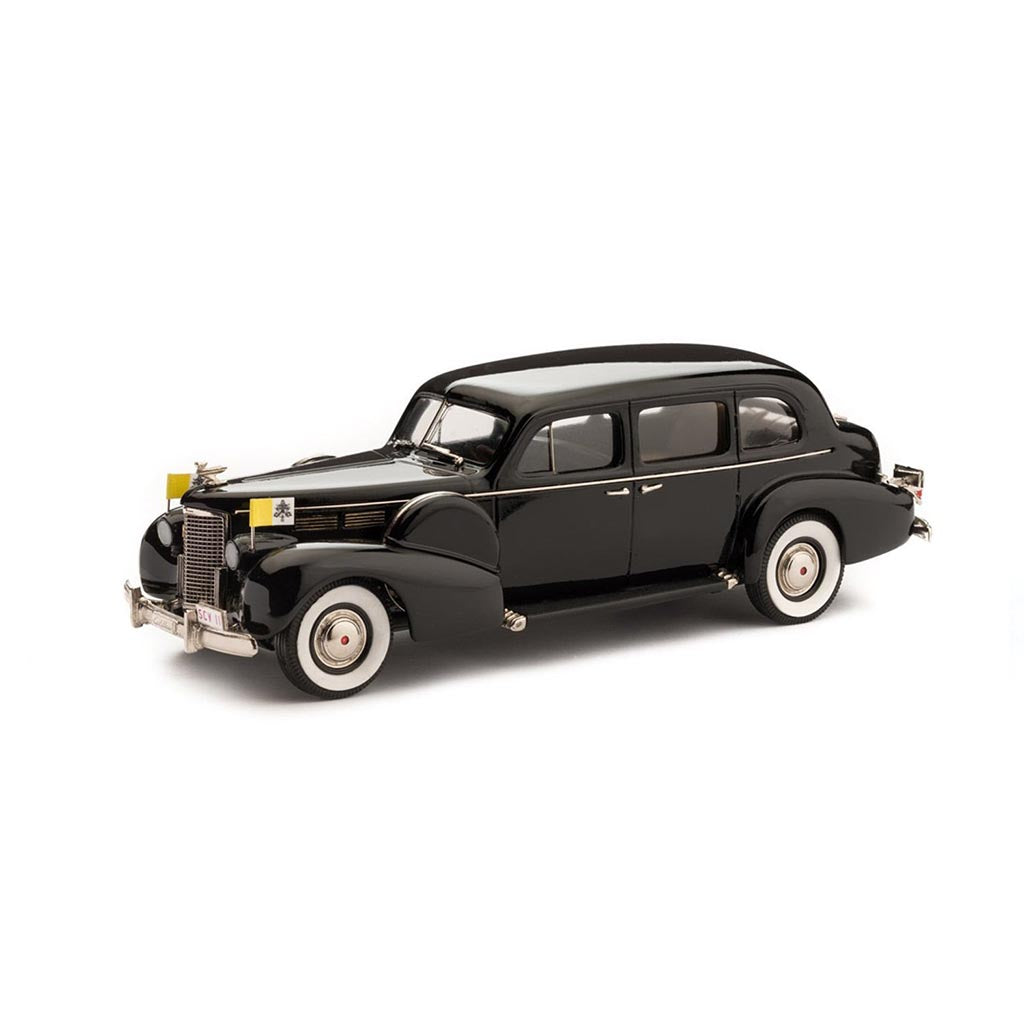 1938 Cadillac V8 Series 75 Imperial Touring Sedan Limousine (Black) "Vatican Series"