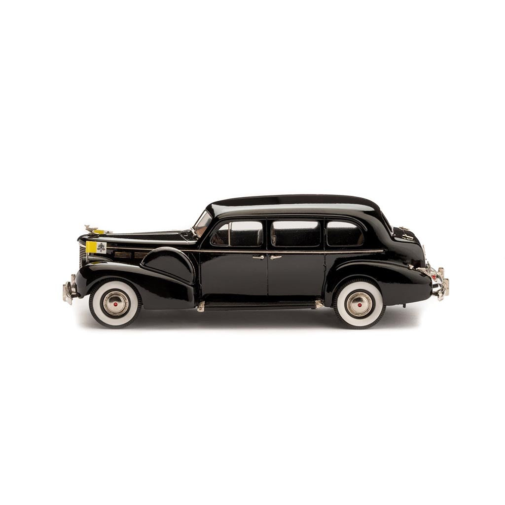 1938 Cadillac V8 Series 75 Imperial Touring Sedan Limousine (Black) "Vatican Series"