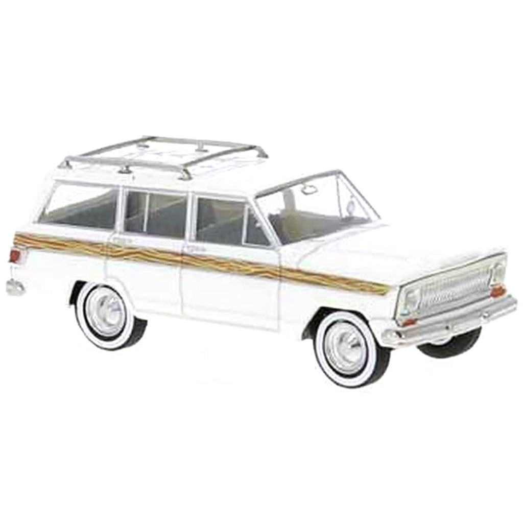 1968 Jeep Wagoneer B (White w/Wooden Stripe)