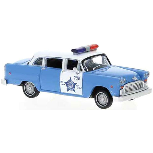 1974 Checker Cab "Chicago Police Dept." (Blue/White)