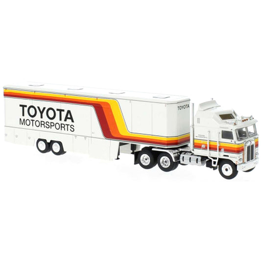 1980 Kenworth K-100 Aerodyne Racing Transporter "Toyota Motorsports" (White)