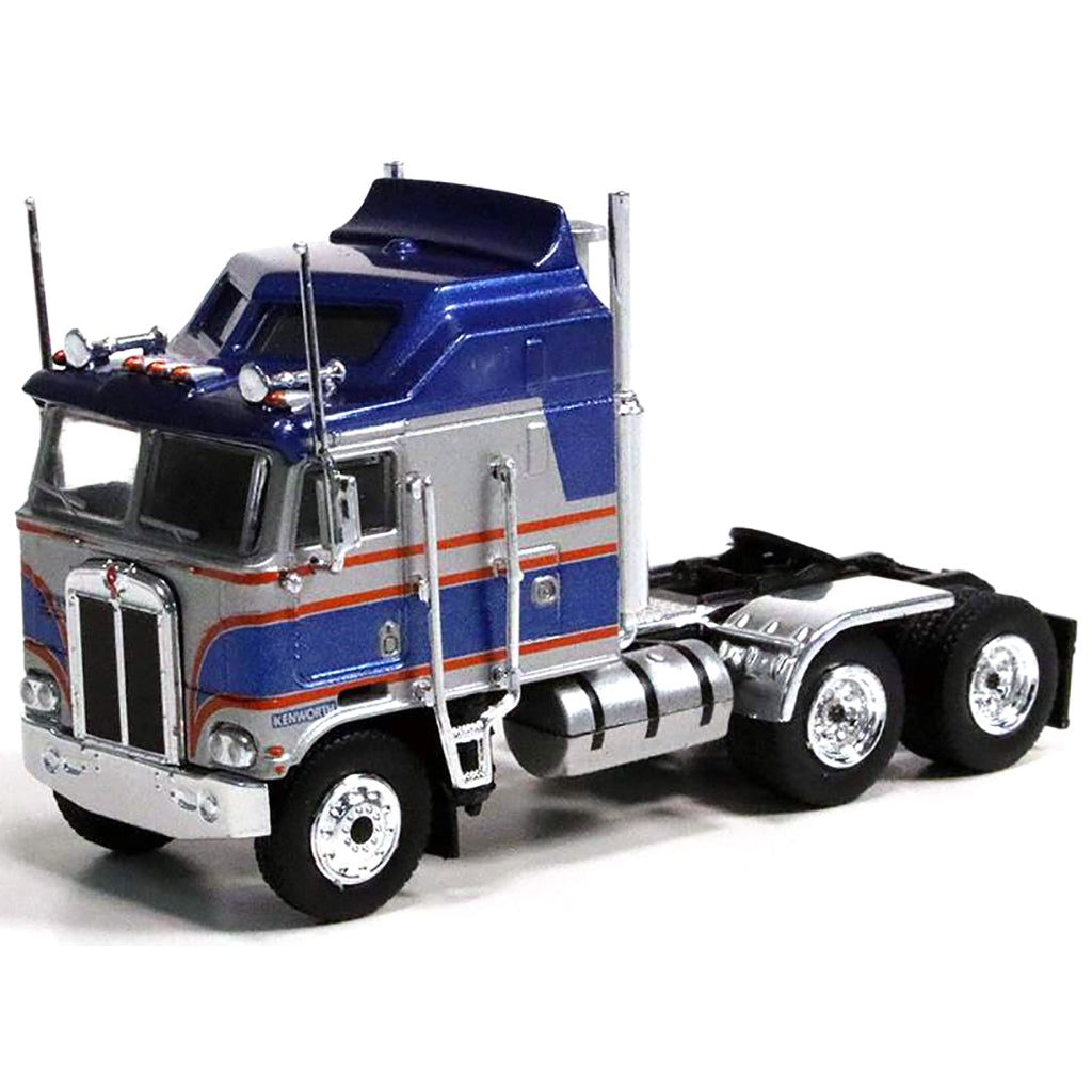 1978 Kenworth K-100 Aerodyne Tractor (Silver/Blue Metallic)