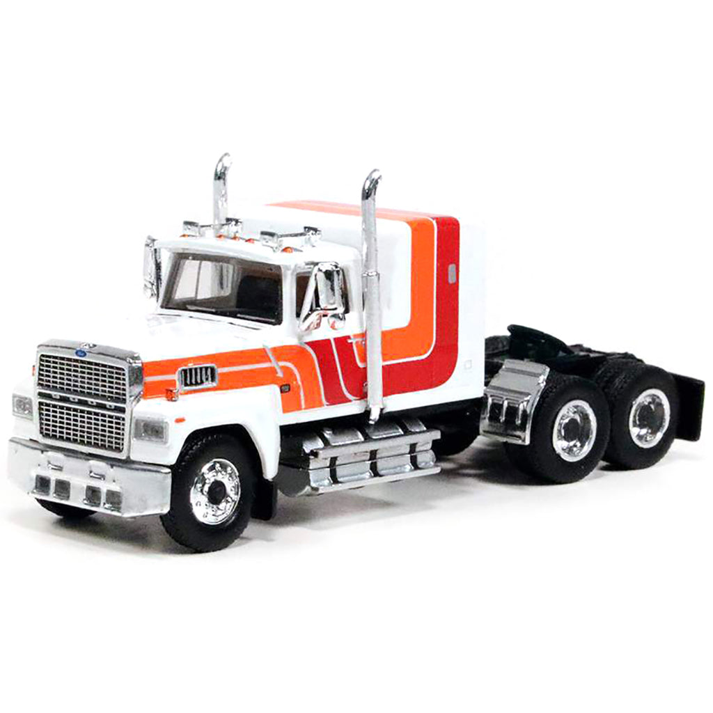 1978 Ford LTL-9000 Tractor (White/Orange)