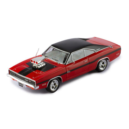 1970 Dodge Charger R/T (Red w/Black Stripes)