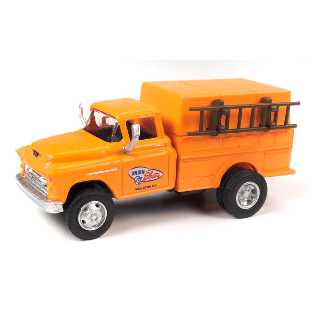 1955 Chevy Utility Truck "Electric Company" (Orange)