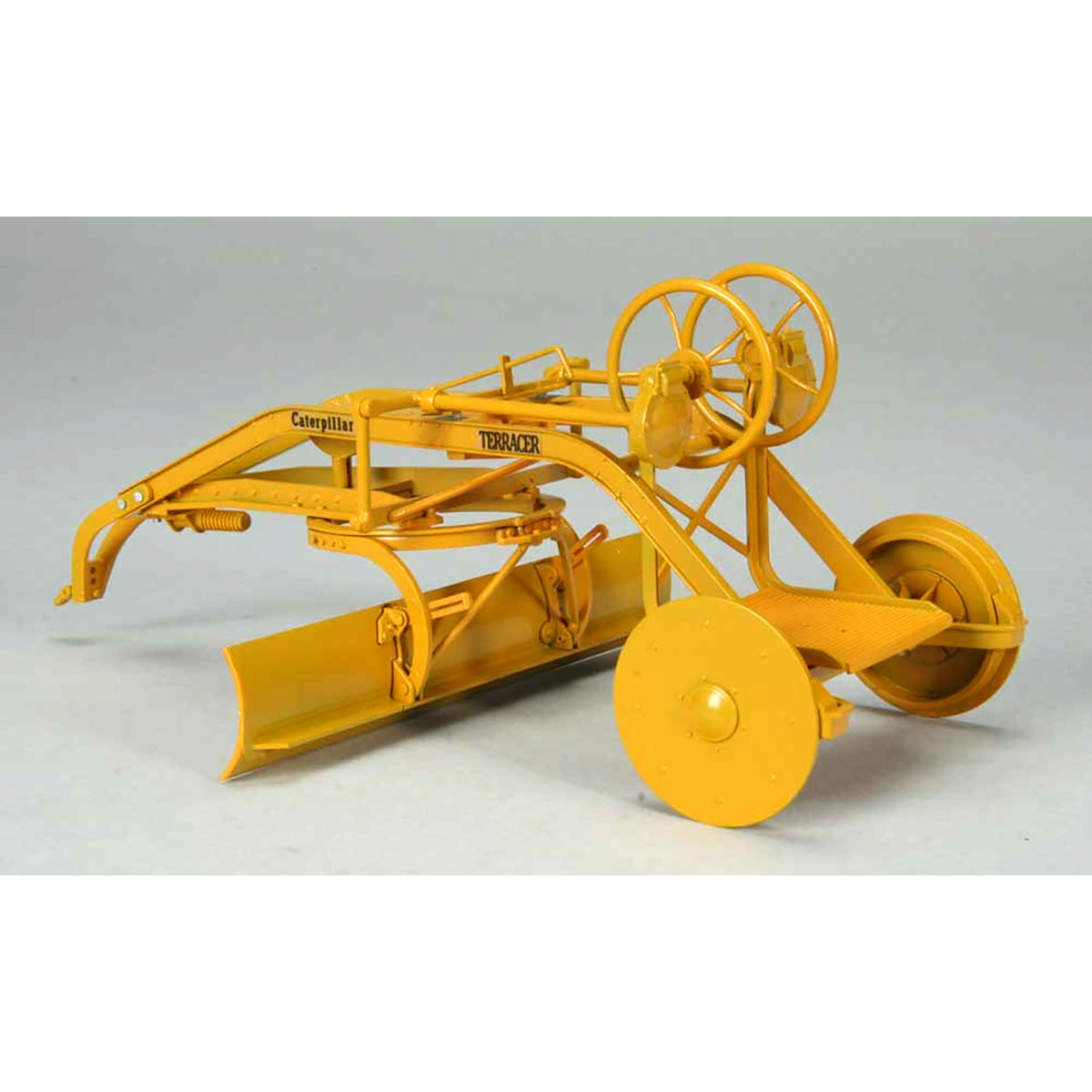 Caterpillar No1 Terracer with Flanged Steel Wheels and Gooseneck Hitch
