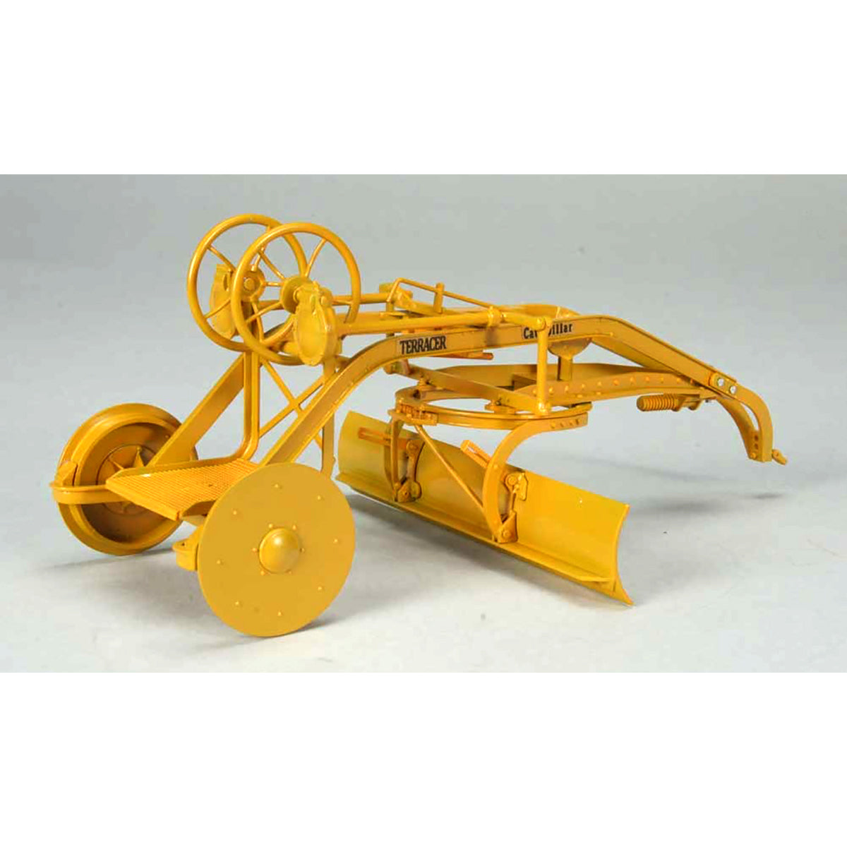 Caterpillar No1 Terracer with Flanged Steel Wheels and Gooseneck Hitch